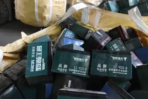 北关民航电动车电池回收价格-高价回收科士达电池-专业回收电动车电池